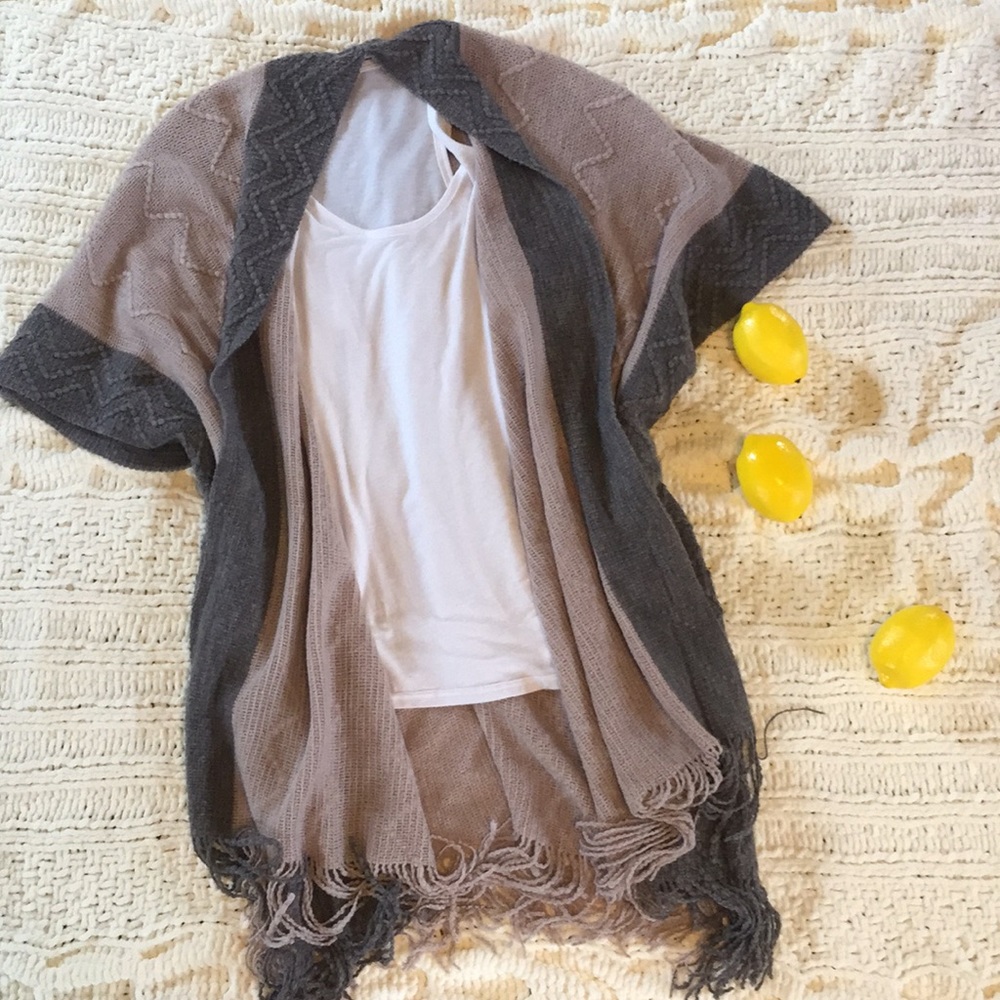 Color cardigan
